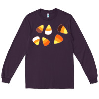 Plum candy corn Long Sleeve Tee - linhVisuals