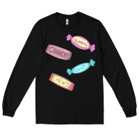 Black candy pieces Long Sleeve Tee - linhVisuals