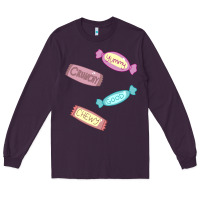 Plum candy pieces Long Sleeve Tee - linhVisuals