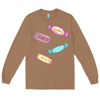 Toasted Coconut candy pieces Long Sleeve Tee - linhVisuals