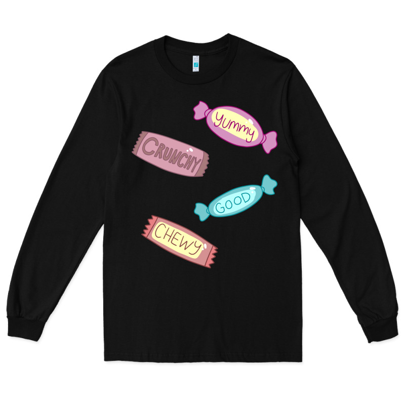 Candy Pieces Long Sleeve Tee by linhVisuals | Teevron