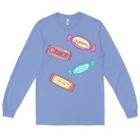 Colony Blue candy pieces Long Sleeve Tee - linhVisuals