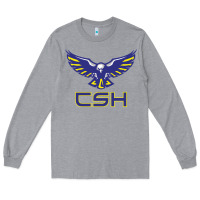 Heather Grey cold springs high school Long Sleeve Tee - linhVisuals