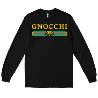 Black gnocchi vintage Long Sleeve Tee - linhVisuals