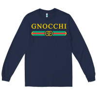 Navy gnocchi vintage Long Sleeve Tee - linhVisuals