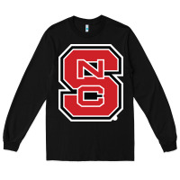 Black north carolina state Long Sleeve Tee - linhVisuals