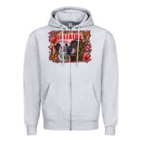 Heather Grey valentine heifers Zipper Hoodie - RanaPortraitStore