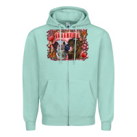 Seafoam valentine heifers Zipper Hoodie - RanaPortraitStore