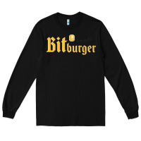 Black #bitburger Long Sleeve Tee - linhVisuals