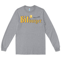 Heather Grey #bitburger Long Sleeve Tee - linhVisuals