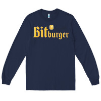 Navy #bitburger Long Sleeve Tee - linhVisuals