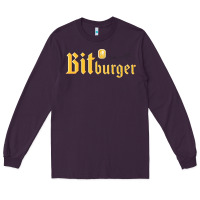 Plum #bitburger Long Sleeve Tee - linhVisuals