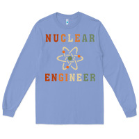 Colony Blue nuclear engineering quote Long Sleeve Tee - linhVisuals