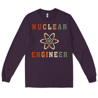 Plum nuclear engineering quote Long Sleeve Tee - linhVisuals
