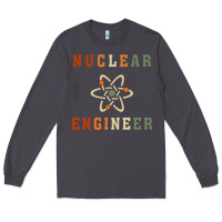 Smoke nuclear engineering quote Long Sleeve Tee - linhVisuals