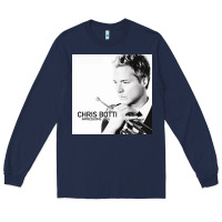 Navy Chris Botti Long Sleeve Tee - linhVisuals