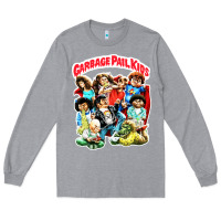 Heather Grey garbage pail kids Long Sleeve Tee - linhVisuals