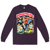 Plum garbage pail kids Long Sleeve Tee - linhVisuals