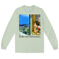 Matcha belle and sebastian 90s style fanart design Long Sleeve Tee - linhVisuals
