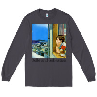 Smoke belle and sebastian 90s style fanart design Long Sleeve Tee - linhVisuals