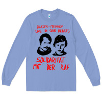 Colony Blue baader–meinhof raf original 70s design Long Sleeve Tee - linhVisuals
