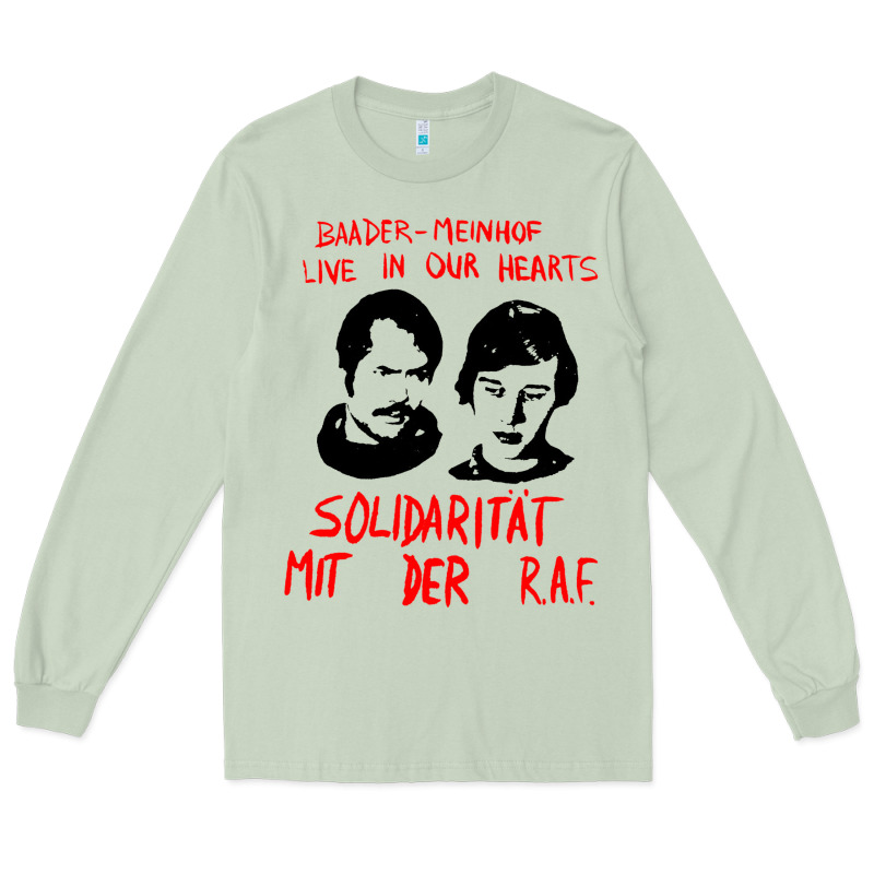 Baader–meinhof Raf Original 70s Design Long Sleeve Tee by linhVisuals | Teevron