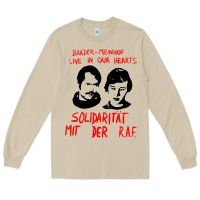 Mushroom baader–meinhof raf original 70s design Long Sleeve Tee - linhVisuals