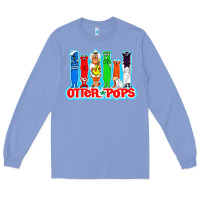 Colony Blue otter pops anime character Long Sleeve Tee - linhVisuals