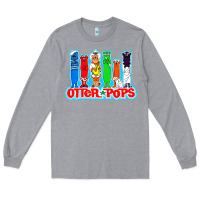 Heather Grey otter pops anime character Long Sleeve Tee - linhVisuals