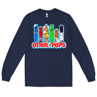 Navy otter pops anime character Long Sleeve Tee - linhVisuals