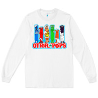 White otter pops anime character Long Sleeve Tee - linhVisuals
