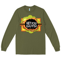 Army Green hey you guys   the electric company Long Sleeve Tee - linhVisuals