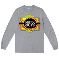Heather Grey hey you guys   the electric company Long Sleeve Tee - linhVisuals