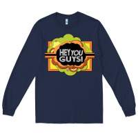 Navy hey you guys   the electric company Long Sleeve Tee - linhVisuals