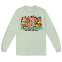 Matcha Moo Pumpkin Get Out The Way Long Sleeve Tee - CowhideDigitalArt