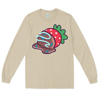 Mushroom chocolate covered strawberry Long Sleeve Tee - linhVisuals