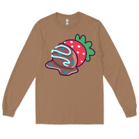 Toasted Coconut chocolate covered strawberry Long Sleeve Tee - linhVisuals