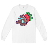 White chocolate covered strawberry Long Sleeve Tee - linhVisuals