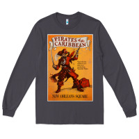 Smoke pirates of the caribbean film Long Sleeve Tee - linhVisuals