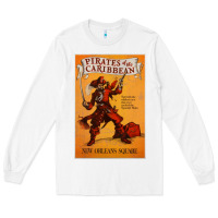White pirates of the caribbean film Long Sleeve Tee - linhVisuals