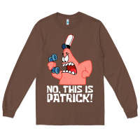 Chestnut no this is patrick Long Sleeve Tee - linhVisuals