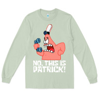 Matcha no this is patrick Long Sleeve Tee - linhVisuals