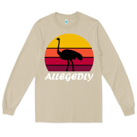Mushroom retro vintage allegedly ostrich Long Sleeve Tee - linhVisuals