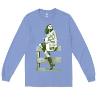 Colony Blue bernadette devlin retro irish fanart Long Sleeve Tee - linhVisuals