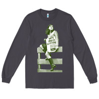 Smoke bernadette devlin retro irish fanart Long Sleeve Tee - linhVisuals