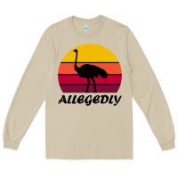 Mushroom retro vintage allegedly ostrich Long Sleeve Tee - linhVisuals