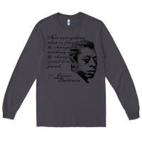 Smoke james baldwin Long Sleeve Tee - linhVisuals