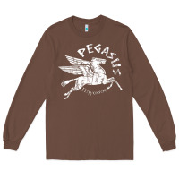 Chestnut ivory pegasus Long Sleeve Tee - linhVisuals
