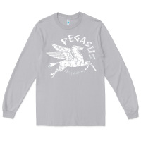 Moon Dust ivory pegasus Long Sleeve Tee - linhVisuals