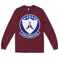 Burgundy ra 5c vigilante patch Long Sleeve Tee - linhVisuals